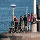 USS Jimmy Carter returns to port on Monday flying a Jolly Roger flag. US Navy photo